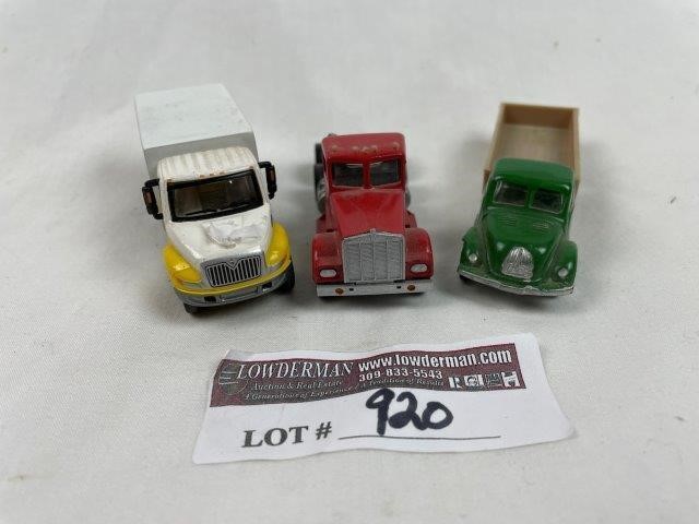 Lowderman Auction & Real Estate- Model Cars & Trains