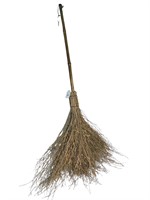 Primitive Bamboo Handle Straw Broom
