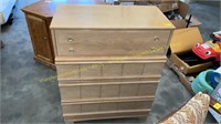 4-Drawer Wood Dresser