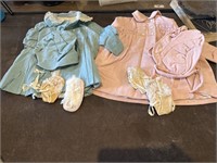 Vintage  Baby Coats and Bonnets