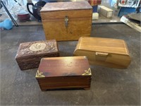 Wooden Jewelry/Trinket Boxes