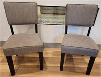 J - PAIR OF OCCASIONAL CHAIRS (L26)