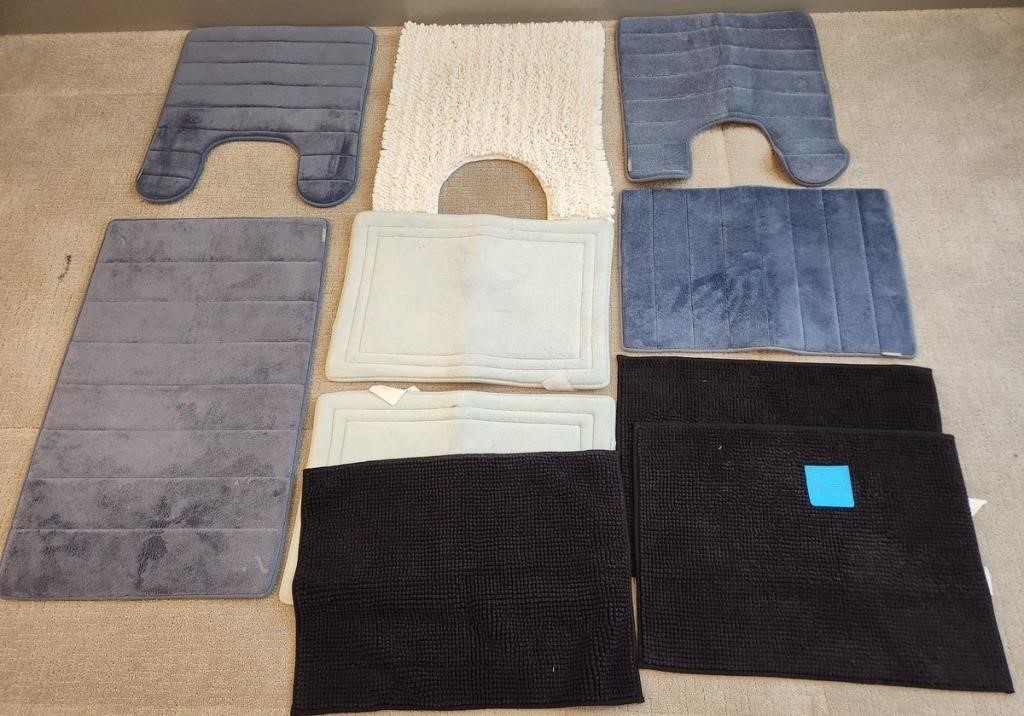 J - MIXED LOT OF THROW RUGS (R7)