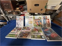Assorted Wii games