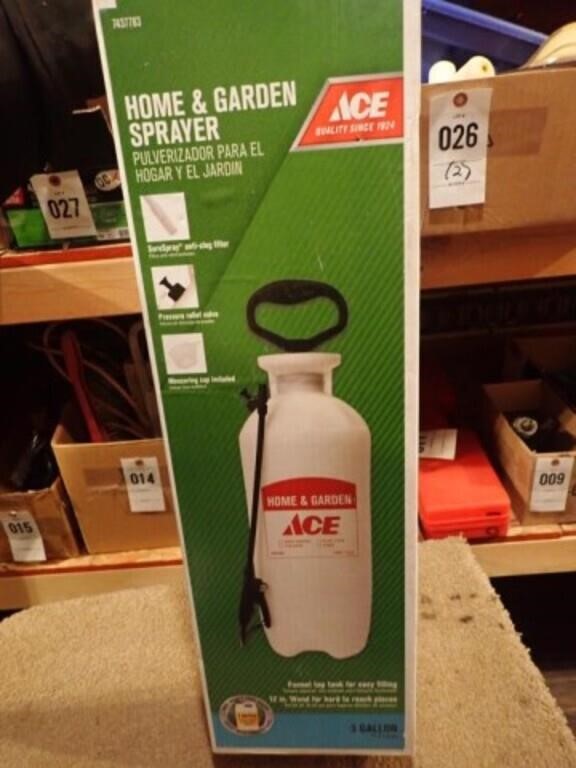 3 Gal. Garden Sprayer - NEW!