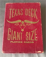 GIANT TEXAS SIZE PLAYING CARDS