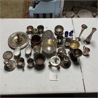 Silver plate and other pieces