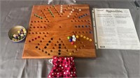 WOODEN AGGRAVATION GAME BOARD