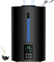 $40  6L Bedroom Humidifier  Oil Diffuser  Black