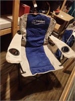 Folding Camp Chair w/ Drink Holders & Carrying