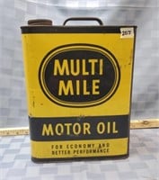 Multi mile 2 gallon oil can