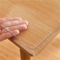 $40  42X42 Clear Plastic Table Protector 1.5mm