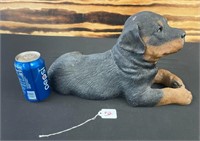 Rottweiler Statue Made by Sandi Cast