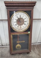 Sessions Clock Co.  American Oak Regulator clock