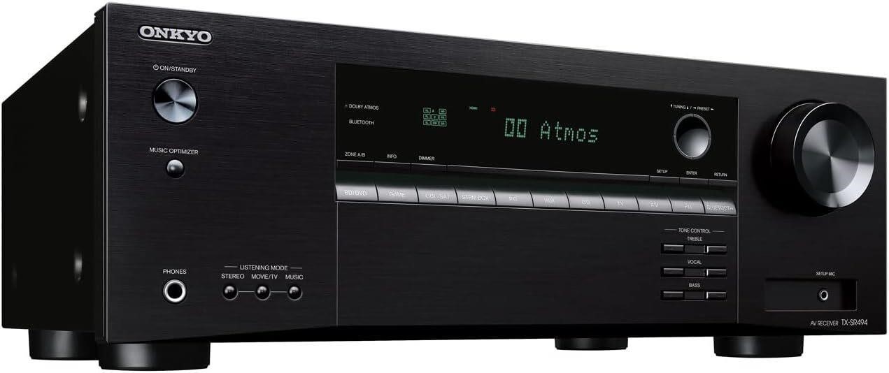 Onkyo TX-SR494 4K AV Receiver (2019)