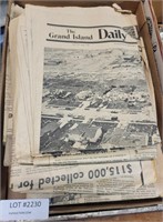 FLAT OF GRAND ISLAND TORNADO RELATED NEWS PAPERS