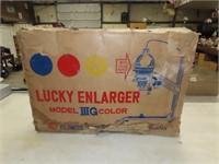 Vintage Lucky Enlarger IIIG Color