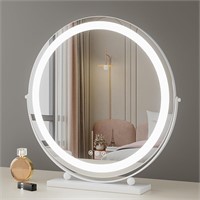 53x35x12cm White Standing Makeup Mirror