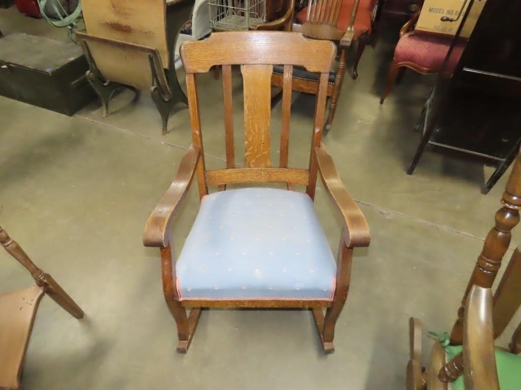 Nice Antique Oak Rocker