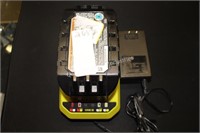 ryobi 18V battery & charger (display)