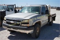 2007 CHEVY 2500 HD DIESEL 4X4 SILVERADO