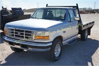 1996 FORD F-150 4X4 FLAT BED