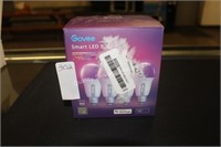 4- govee smart LED bulbs (display)