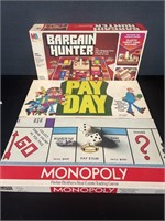 Bargain Hunter Monopoly PayDay 3 Games