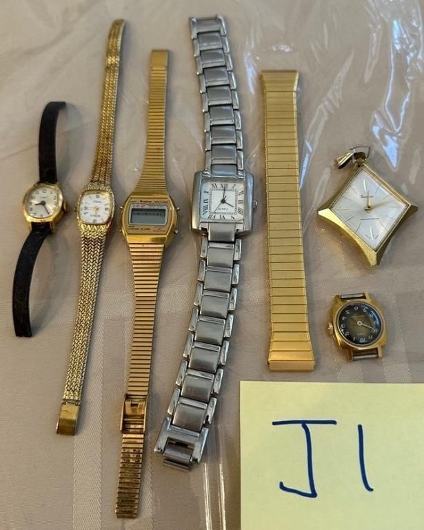 T - LOT OF 7 WATCHES (J1)