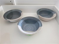 Pottery bowls (3)