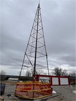 50' TOWER WITH WINDMILL & WEATHER VANE
