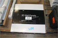 12pc 3D wall panels