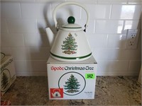 Spode Christmas Tree Tea kettle