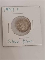 1964 P SILVER DIME