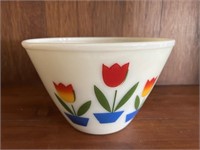 Fire King Tulip Pattern Nesting Bowl Set