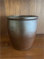 Stoneware Glazed Storage Crock