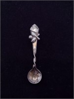 Sterling? Unmarked Bowling Spoon Pin TW: 5.8g