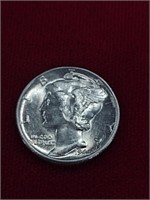 1944 Mercury Dime Coin