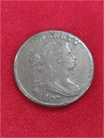 1807 Lrg One Cent Coin