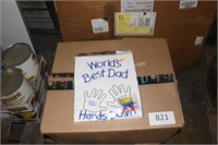 box of world best dad DIY shirts