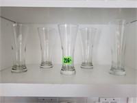 Beer glasses (5)