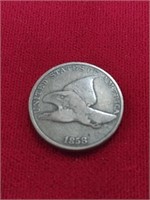 1858 Flying Eagle Cent L.L.