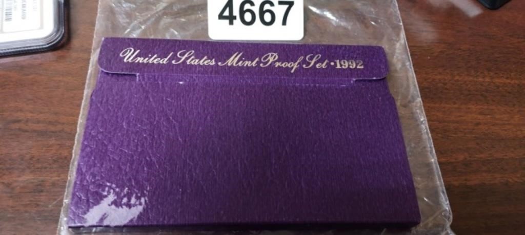 1992 UNITED STATES MINT PROOF SET