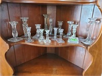 Crystal candlestick collection