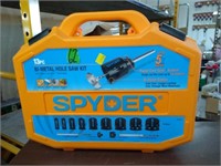 SPYDER 13 Pc. Bi-Metal Hole Saw Kit.