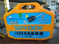 SPYDER 13 Pc. Bi-Metal Hole Saw Kit.