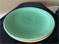 (2) Large Fiestaware Serving Plates