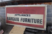 vintage sign (outside)