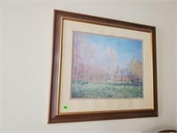 Monet artwork
matted & framed print