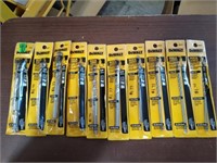 10 DEWALT Assorted 6" Masonry Drill Bits.